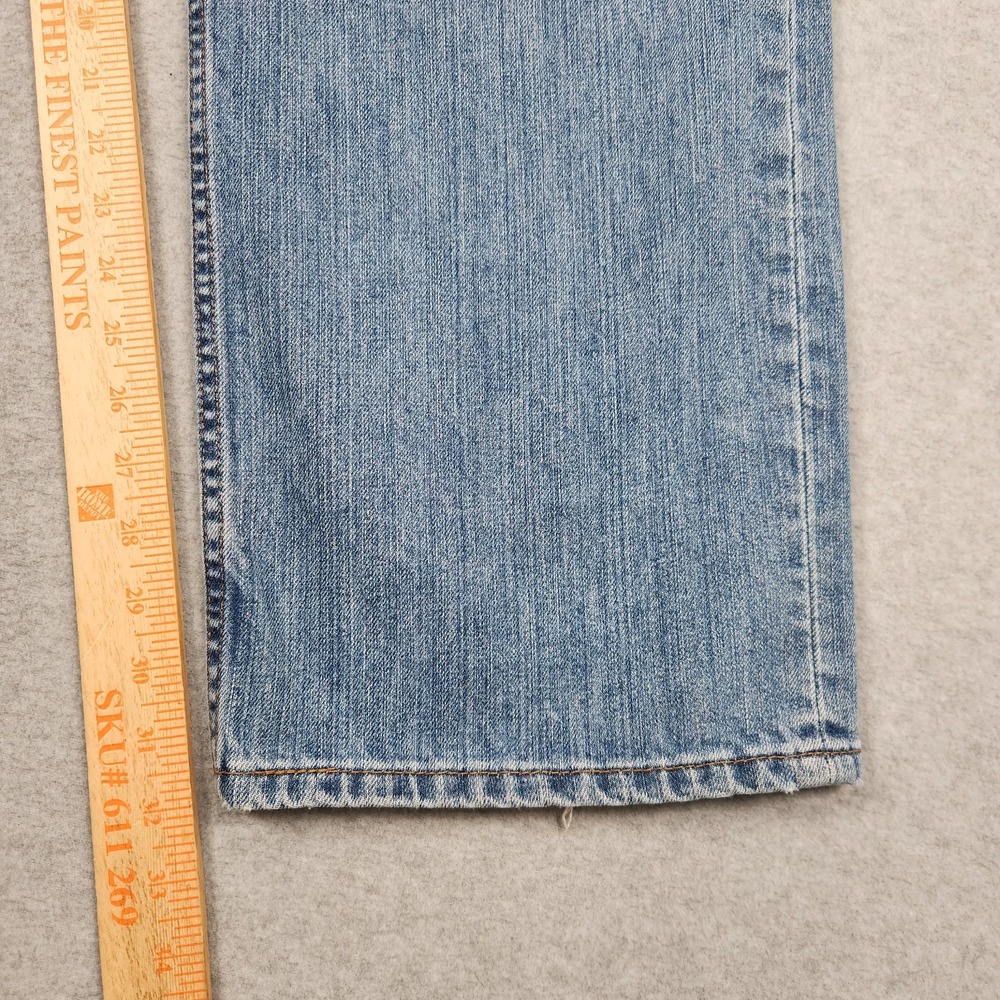 Levis Jeans 38x32 Blue 569 Loose Straight Wide Leg Baggy Fade Street Skater - Picture 13 of 14